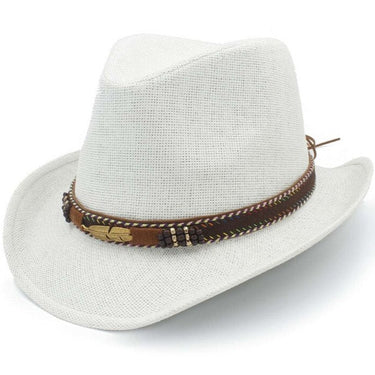Chapeau De Paille Blanc